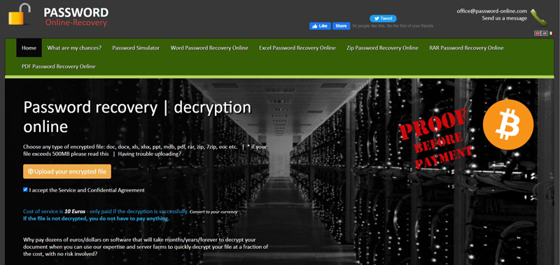 Excel密碼破解在線工具