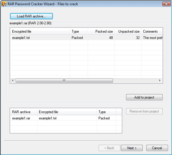 RAR Password Cracker