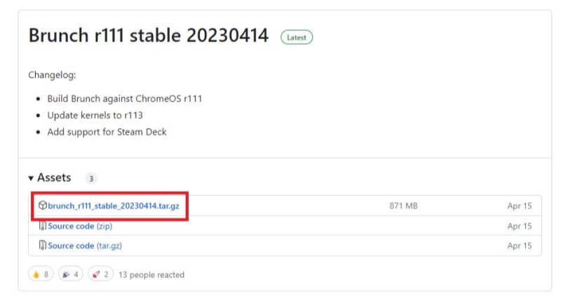 下載最新的 Brunch