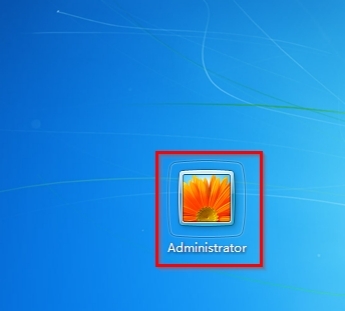 登錄administrator