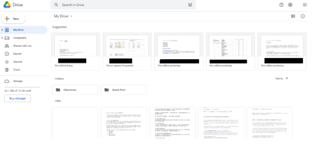 在電腦上打開 drive.google.com